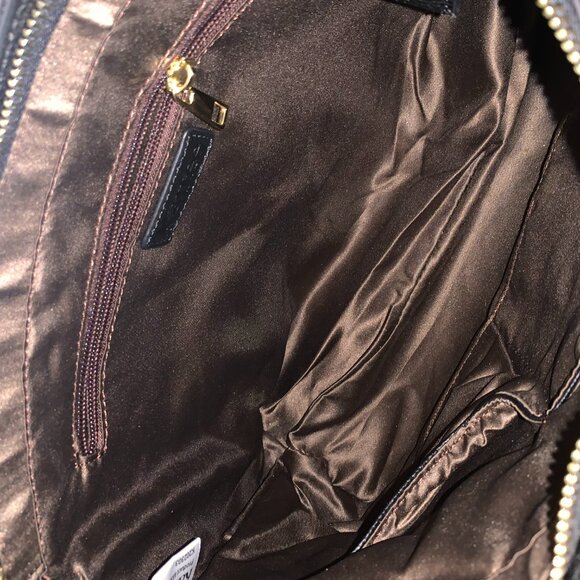 New Kattee Black Leather Tote Bag - Picture 6 of 6